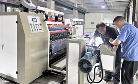 JD-DFQ1300D4-2高速冷烫膜时博在线 透明玻璃碎膜分切复卷机