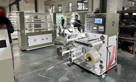 LFT120头烟包拆封拉线分条机 易撕线时博在线